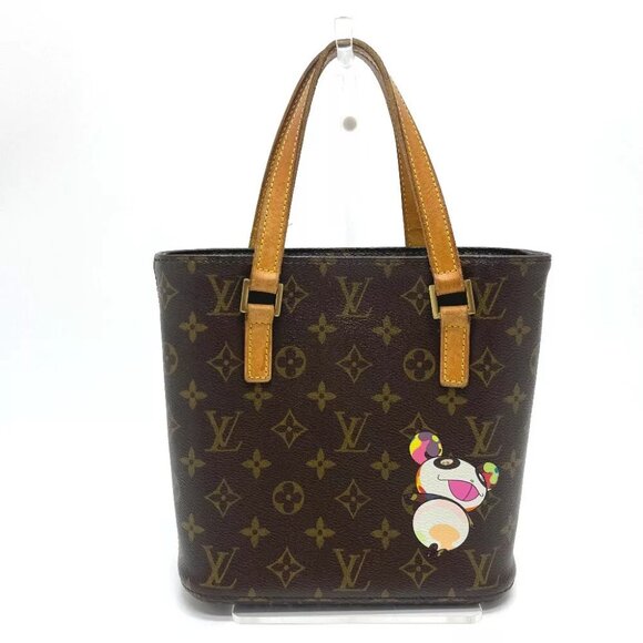 LOUIS VUITTON M51173 Monogram panda Vavan PM Hand Bag Tote Bag Murakami Takashi - Picture 1 of 9